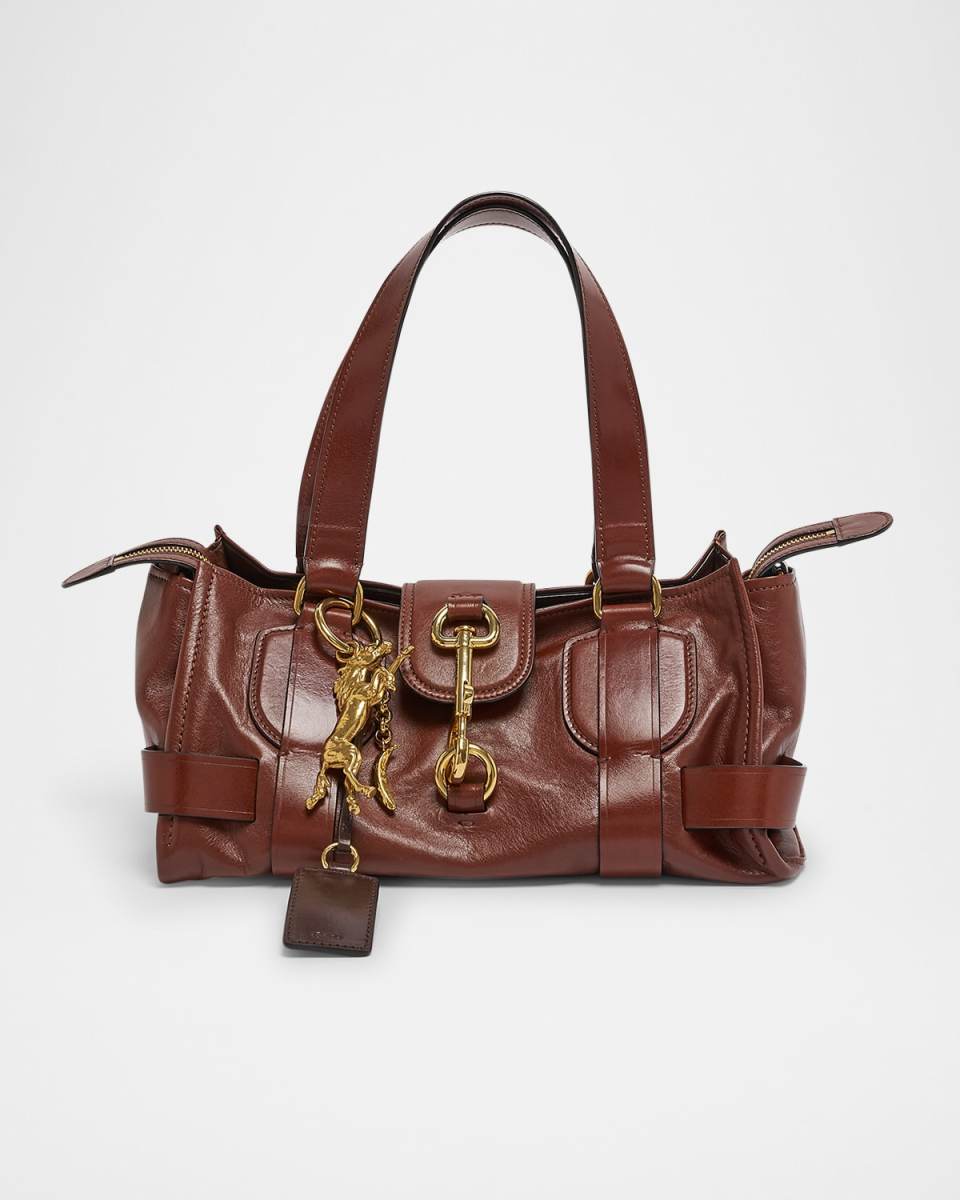 Kerala 25 Small Shoulder Bag in Vegetable Tanned Leather